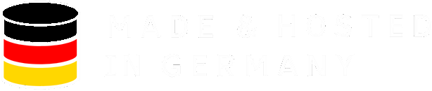 Made & Hosted in Germany