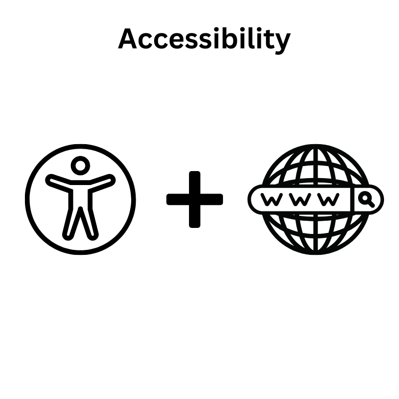 Barrierefreiheit Logo plus website