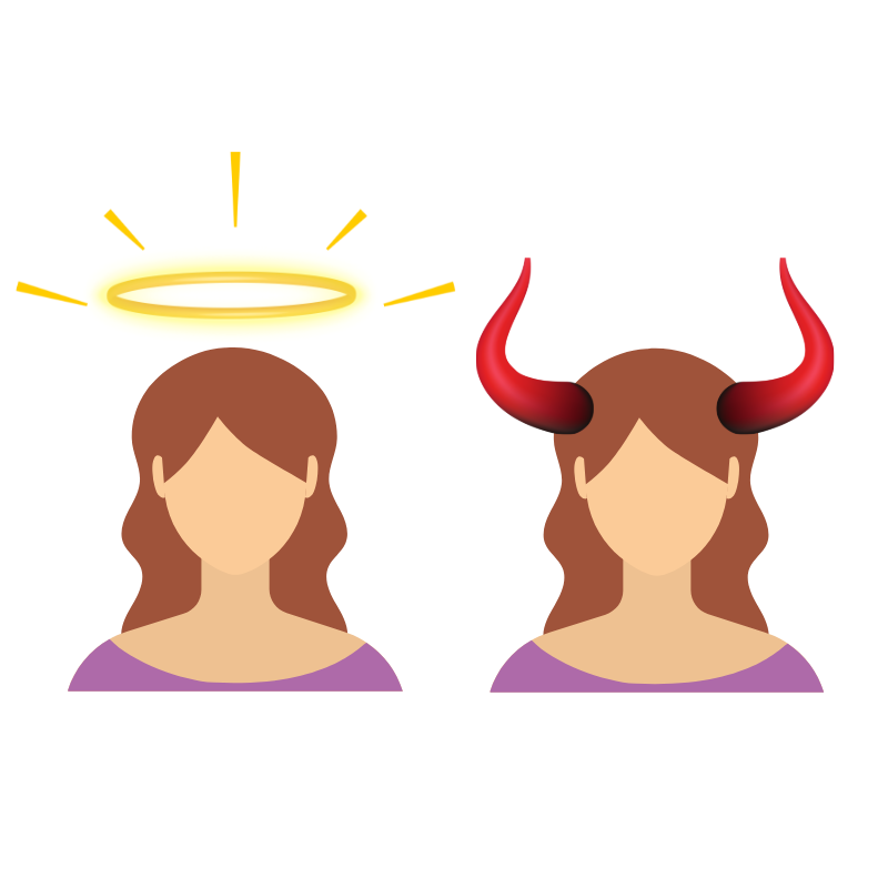 Effet de halo et de corne