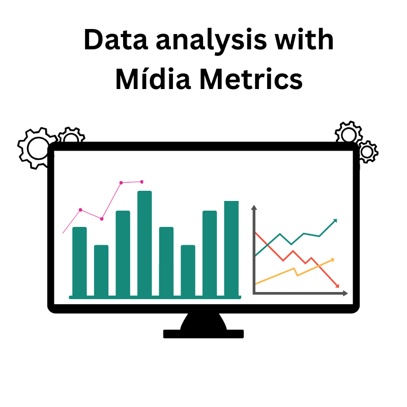 Screen with statistics