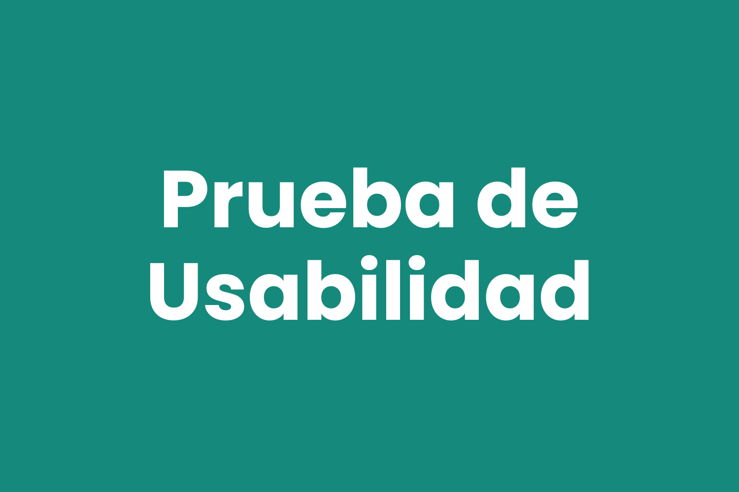 vista previa de la prueba de usabilidad