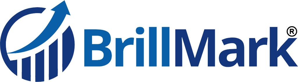 Logotipo da Brillmark com sinal R