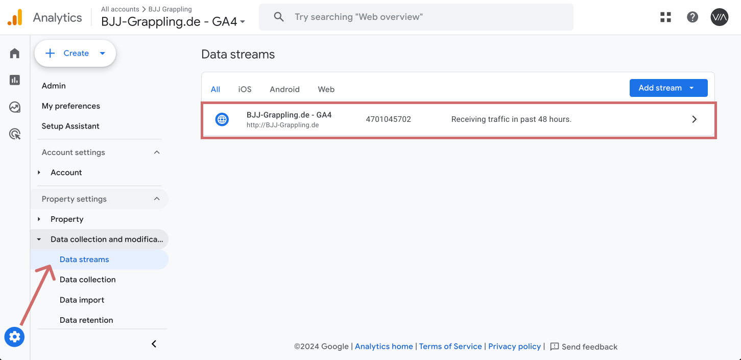 GA4 - Cross-Domain Tracking - Varify.io - A/B Testing Platform