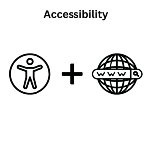 Accessibility logo plus website